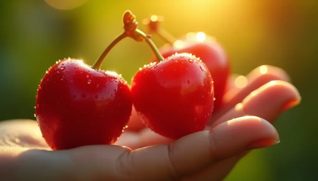 Acerola vitamina C: 3 unidades bastam para sua dose diária