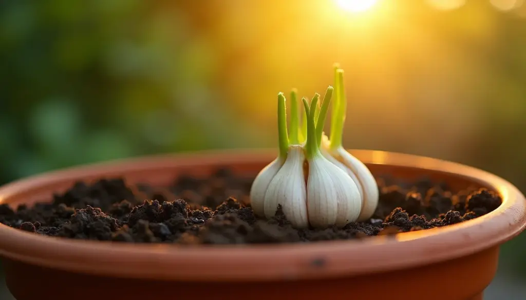 Alho planta: o truque que ninguém te conta para cultivar em vaso