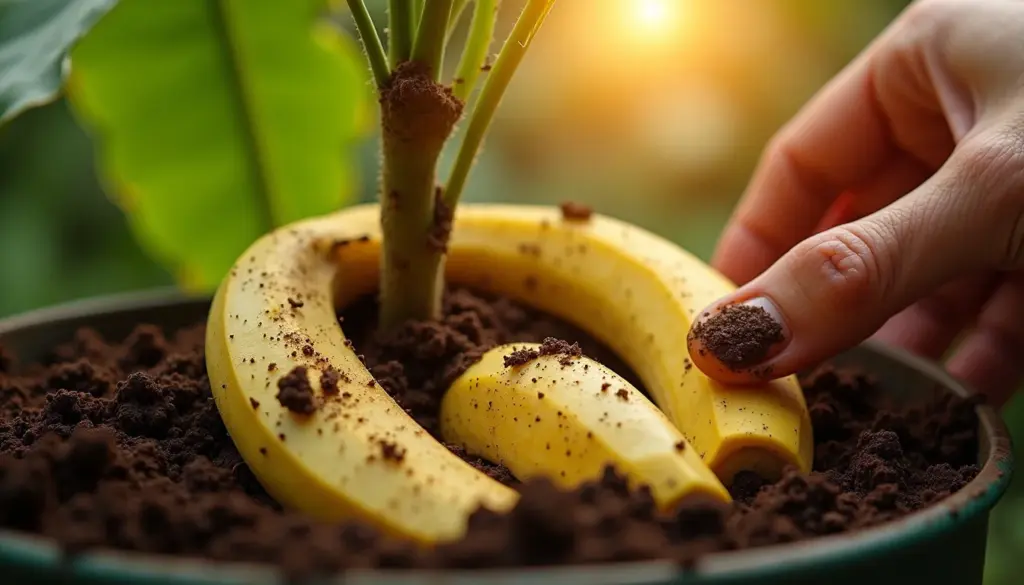 Casca de banana para plantas: o jeito certo sem atrair formigas