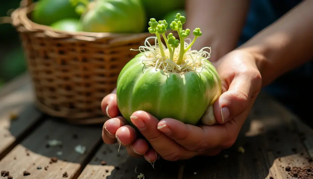 Como plantar chuchu e não errar: truque para brotar rápido