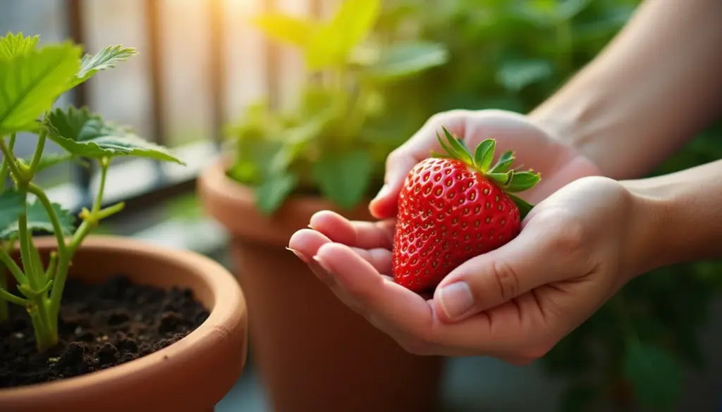 Como plantar morango em vaso e colher frutas doces em 2 meses