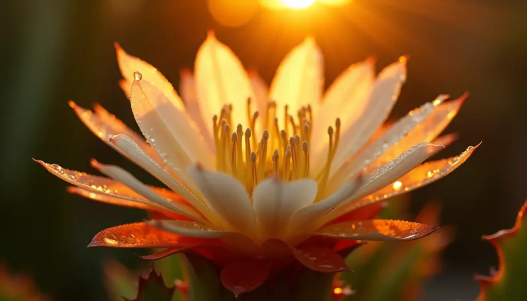 Flor de pitaia: a beleza noturna que pode virar chá e fruto Flor de pitaia: a beleza noturna que pode virar chá e fruto