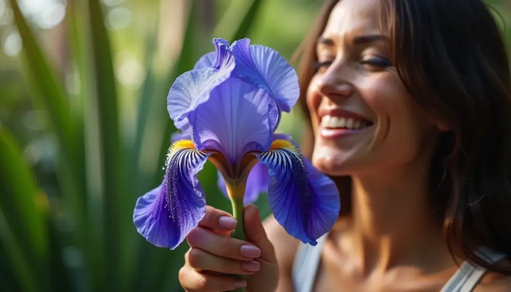 60 Ideias com Flor Íris Azul para Transformar Seu Jardim