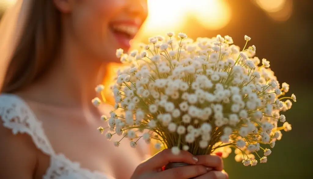 Flores mosquitinho: a escolha que economiza e enfeita seu casamento