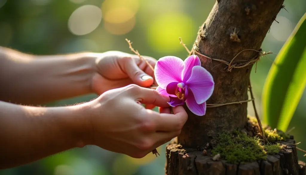Orquídea no tronco de árvore: como plantar sem matar a planta