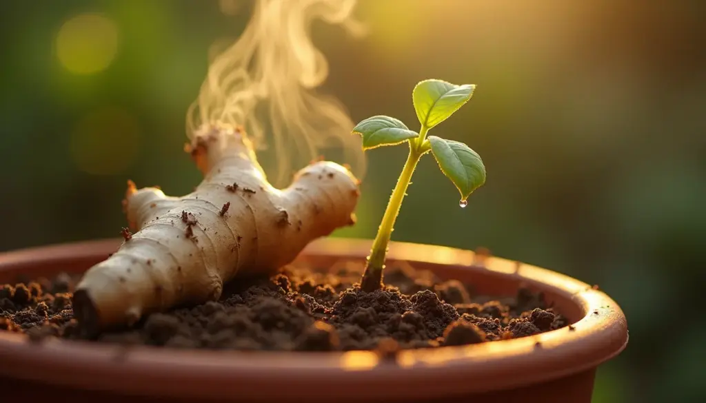 Pé de gengibre: o jeito certo de plantar em vaso e colher rápido
