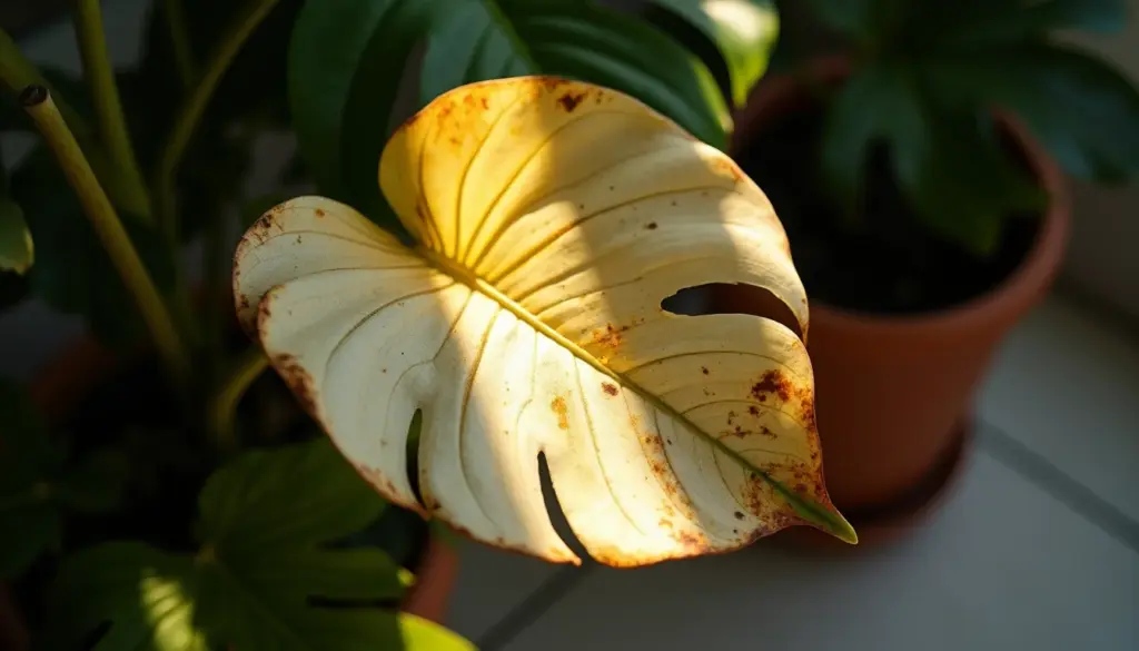 Planta branca que morre? O erro está na luz do ambiente