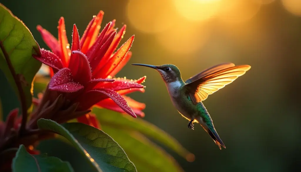 Justicia vermelha: o arbusto que floresce no outono e atrai beija-flores