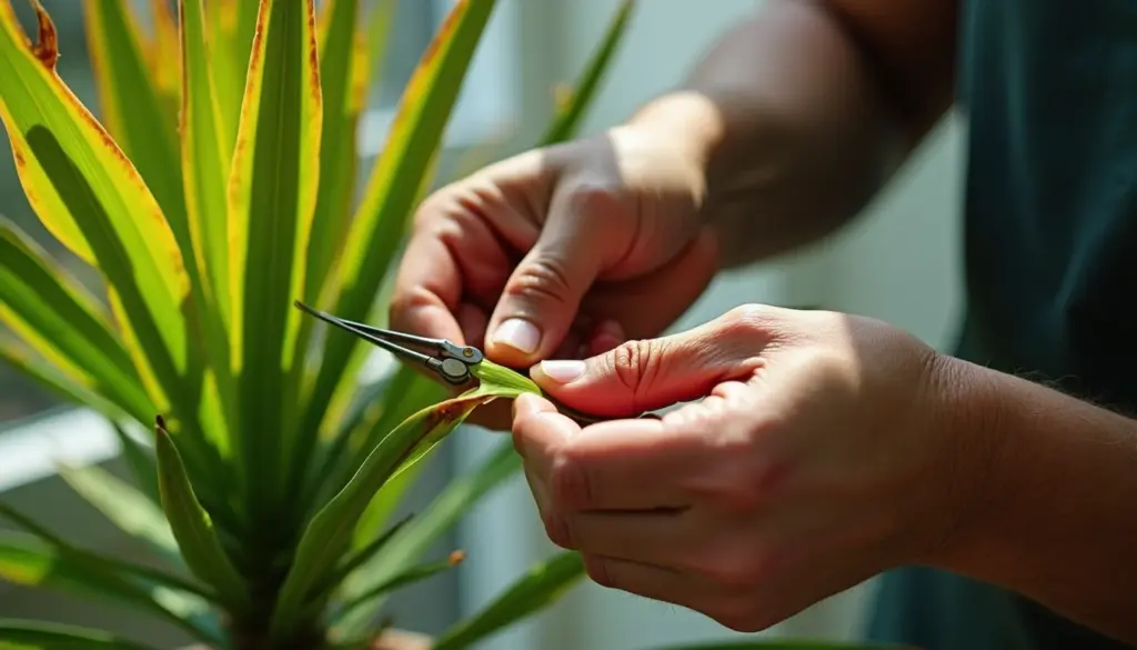 Planta ráfia como cuidar: 3 erros que amarelam as folhas e você comete