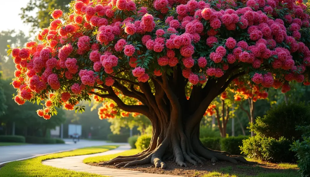 Rosedá: a árvore que não quebra calçada e ainda dá flores o ano todo