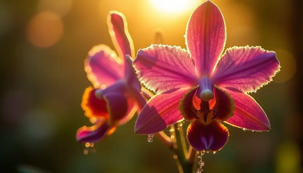Vanda florescendo 4 vezes ao ano? O truque está na rega diária