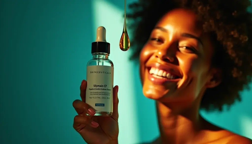 Vitamina C SkinCeuticals Silymarin CF: a prova de que oleosa pode sim usar