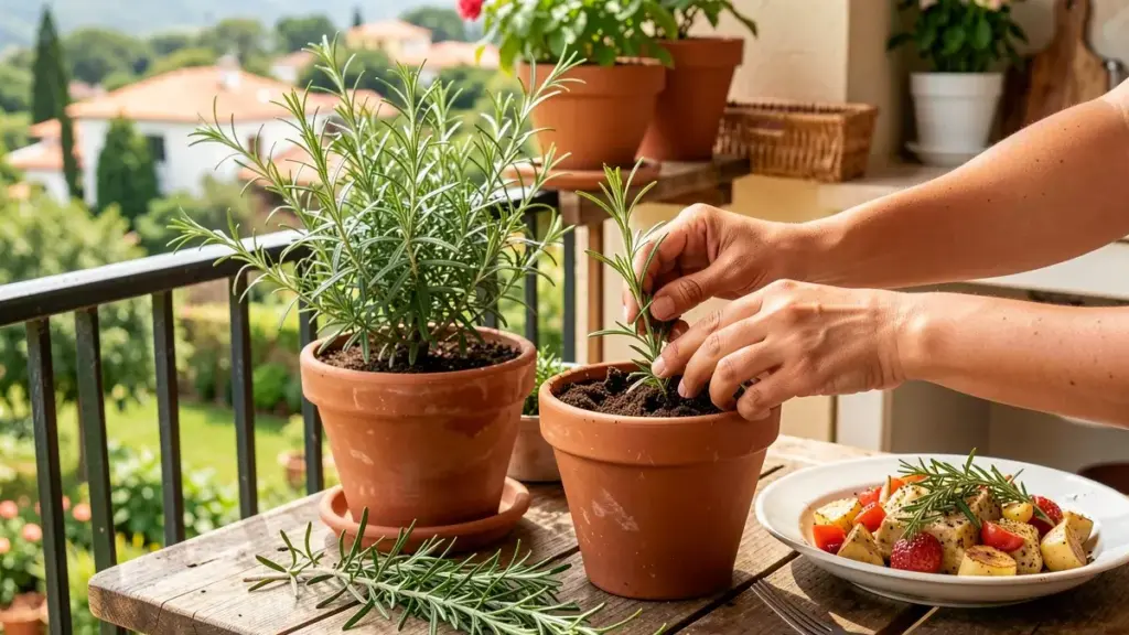 Como Cultivar Alecrim em Casa: do Ramo Cortado ao Vaso Cheio de Tempero Fresco Como Cultivar Alecrim em Casa: do Ramo Cortado ao Vaso Cheio de Tempero Fresco
