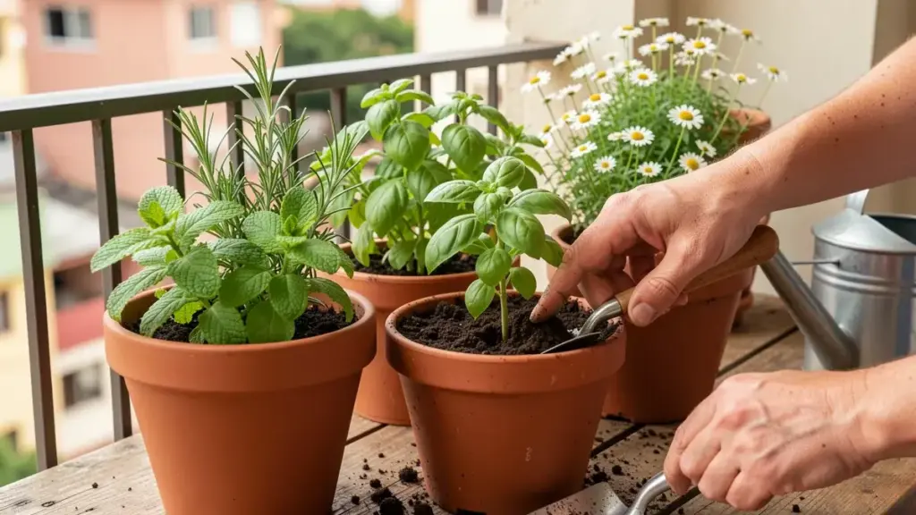 Como plantar ervas medicinais em casa: passo a passo para vaso e varanda
