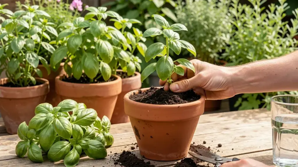 Como Plantar Manjericão e Cuidar: Passo a Passo para Colher Folhas Frescas o Ano Inteiro