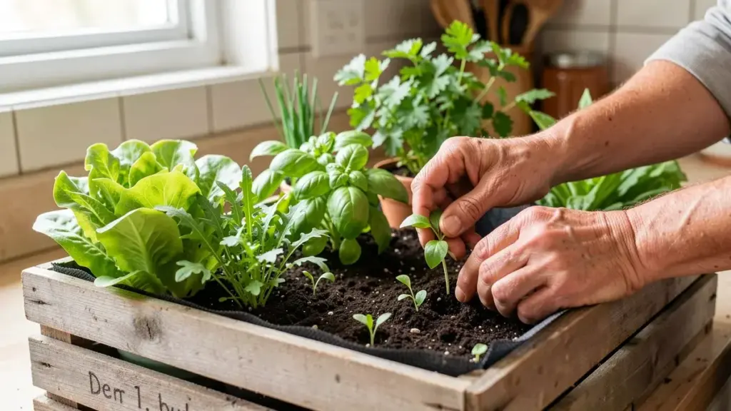 Horta em caixa de feira: como montar, o que plantar e quanto dura Horta em caixa de feira: como montar, o que plantar e quanto dura