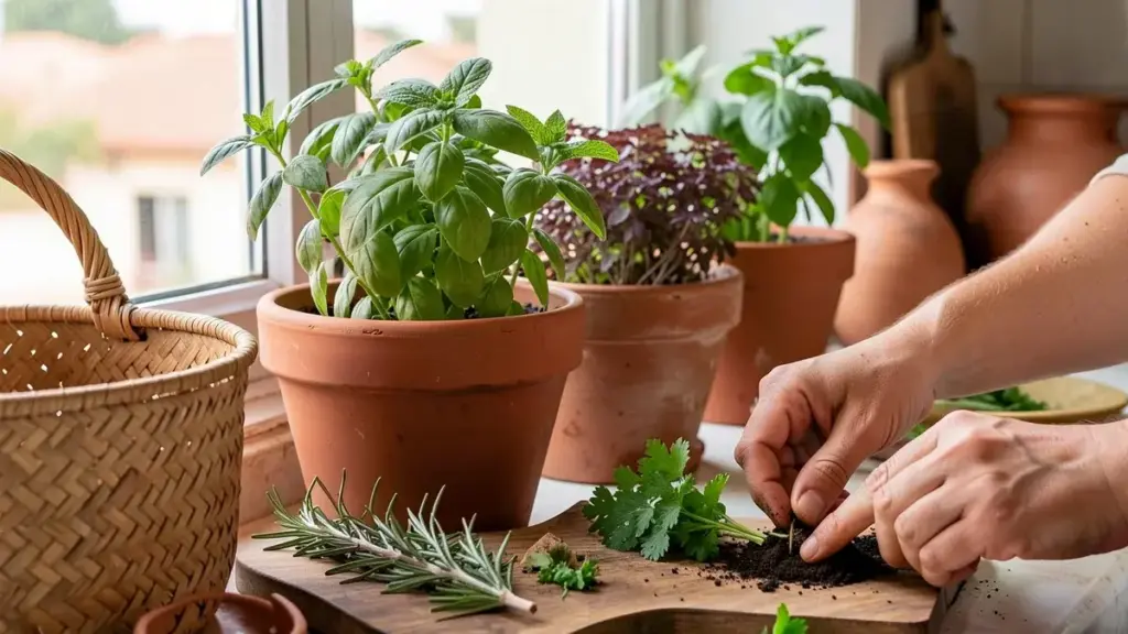 Como Plantar Temperos em Apartamento: Do Vaso na Janela à Colheita
