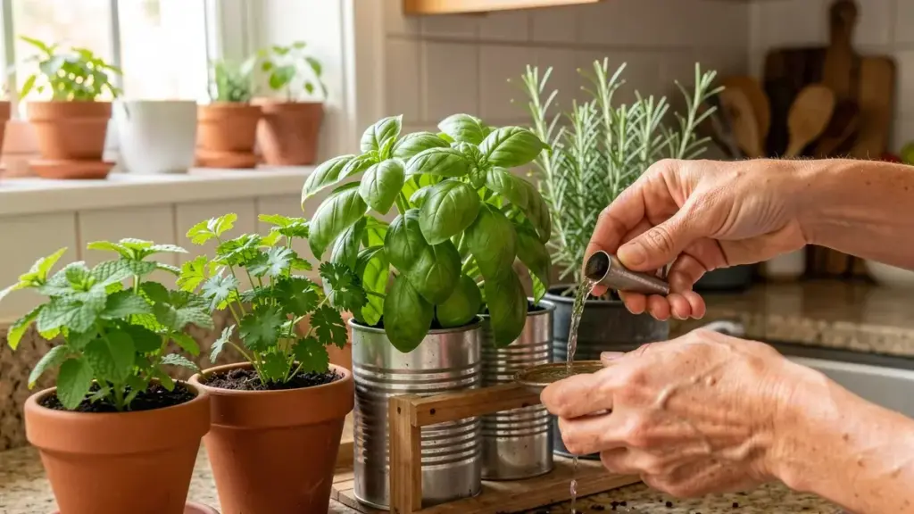 Mini Horta de Temperos na Cozinha: Quais Ervas Combinam e Como Não Deixar Morrer Mini Horta de Temperos na Cozinha: Quais Ervas Combinam e Como Não Deixar Morrer